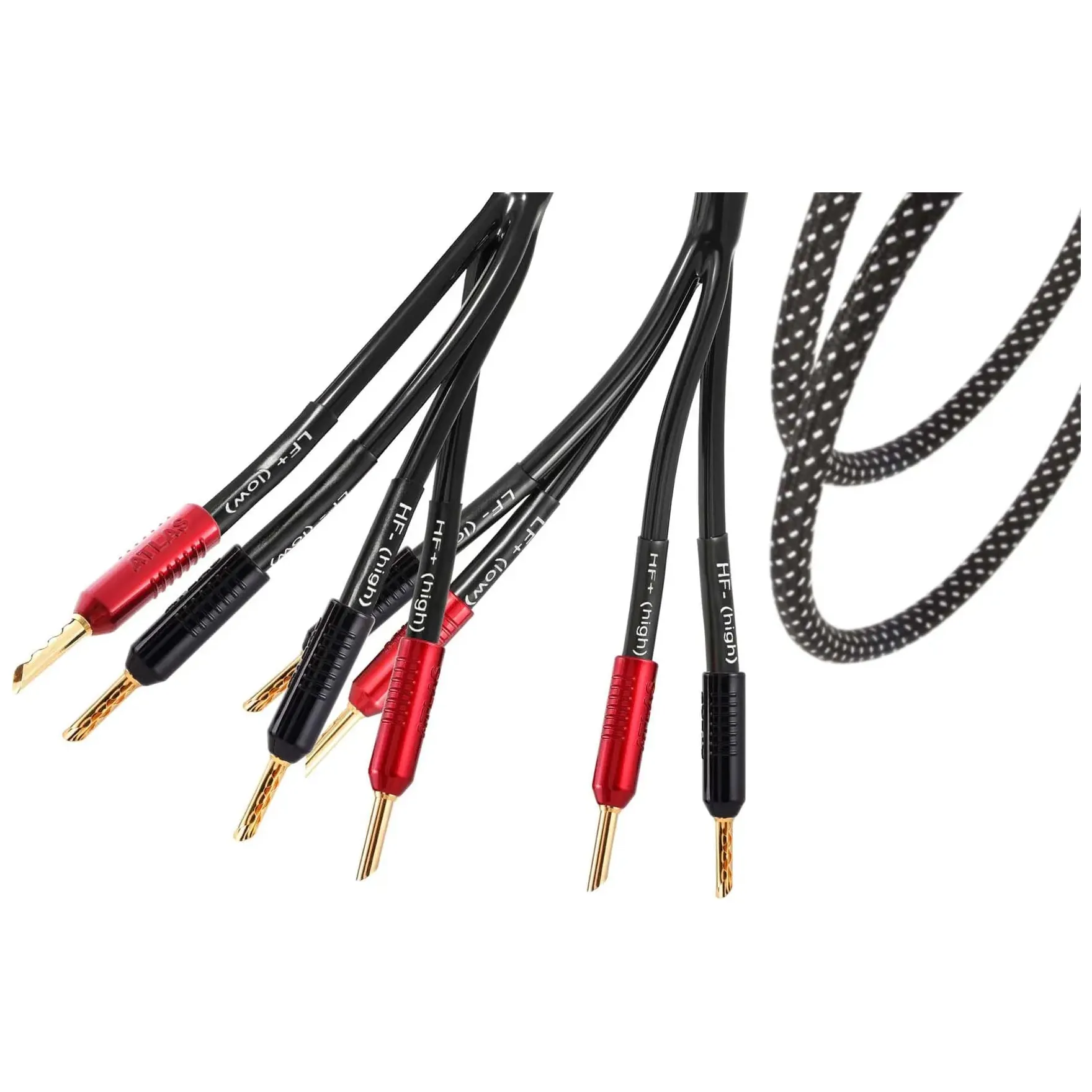 Atlas Hyper Achromatic Bi-Wire 2:4 Speaker Cable