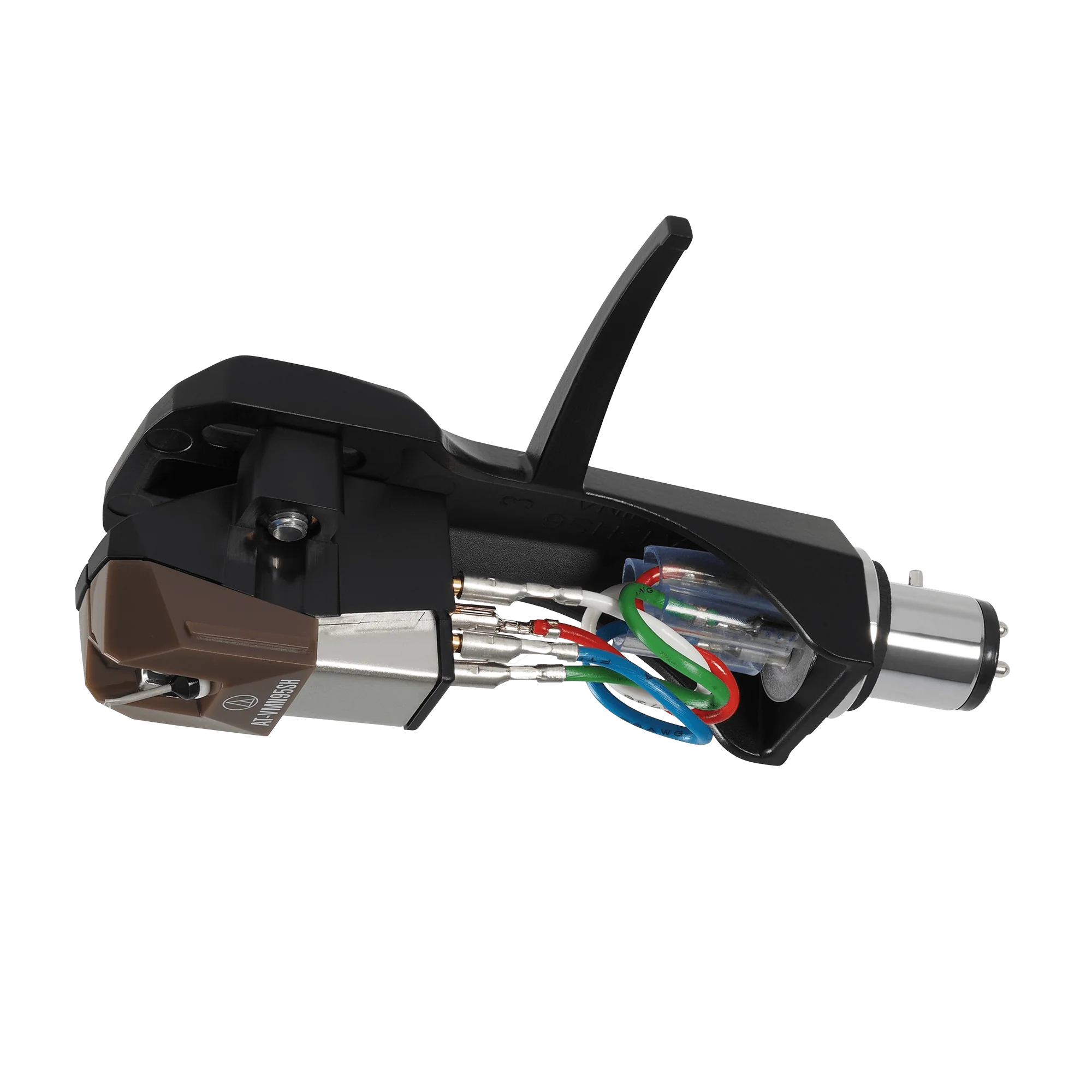 Audio Technica AT-VM95SH/H Shibata Stereo Cartridge with Headshell - Image 2