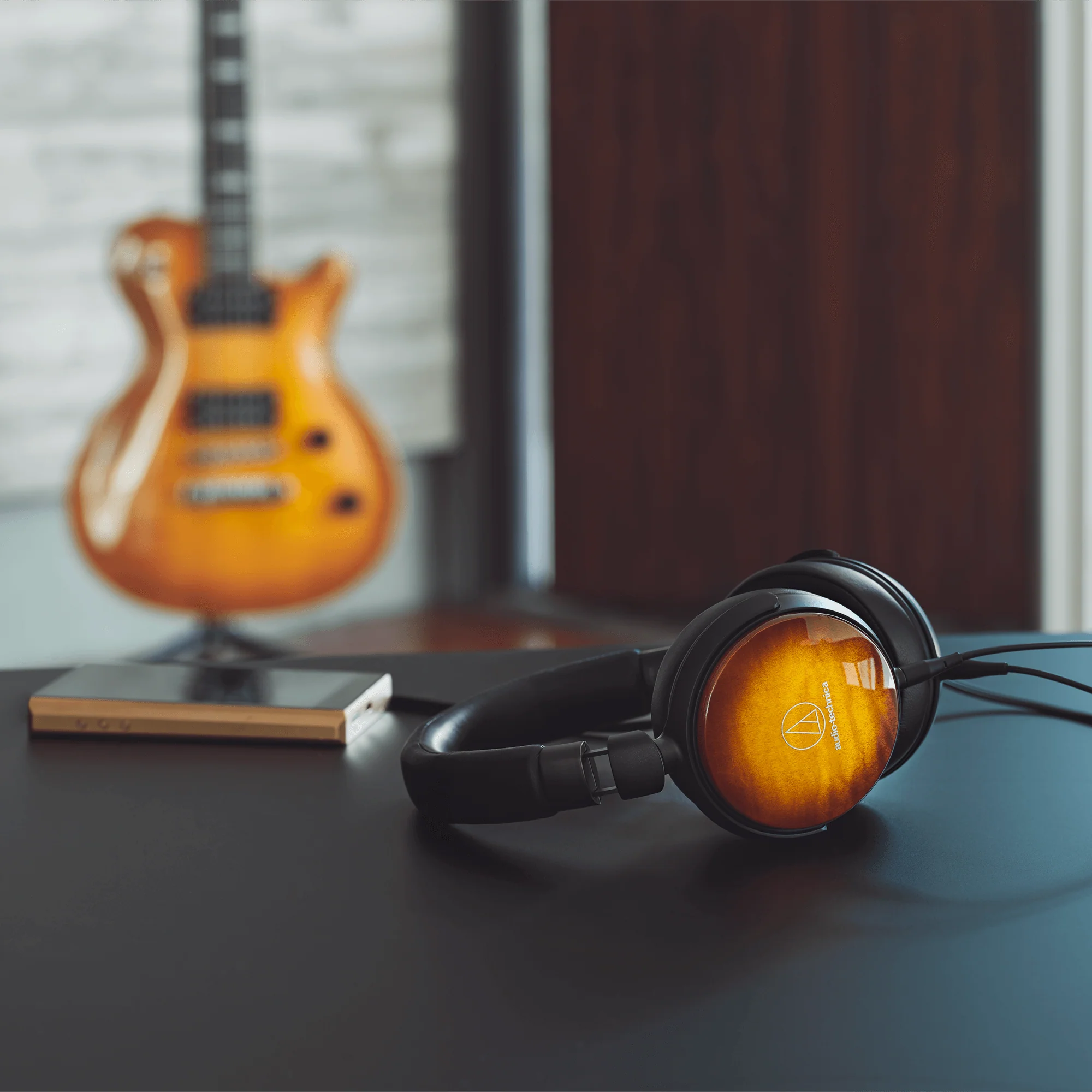 Audio Technica ATH-WP900 Portable Over-Ear Wooden Headphones - Image 3