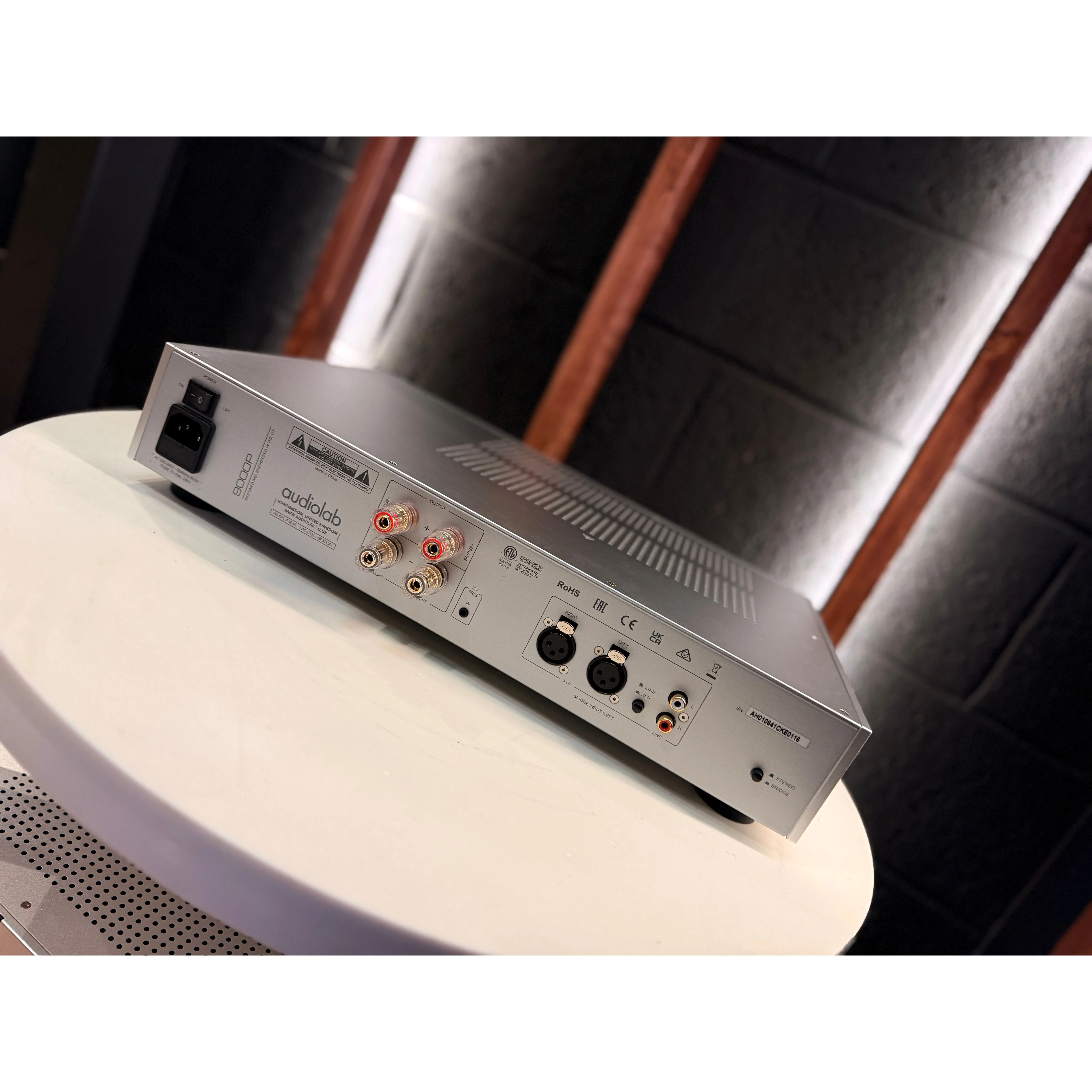 Audiolab 9000P Power Amplifier (OPEN BOX) - Silver - Image 3