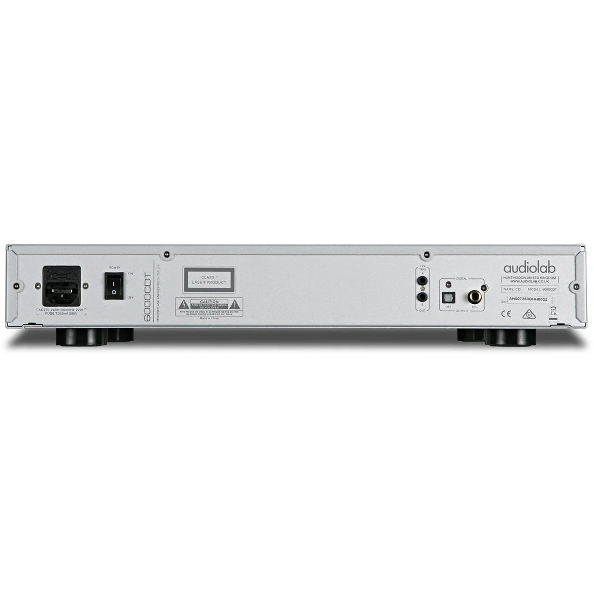 Audiolab 6000CDT CD Transport - Image 4
