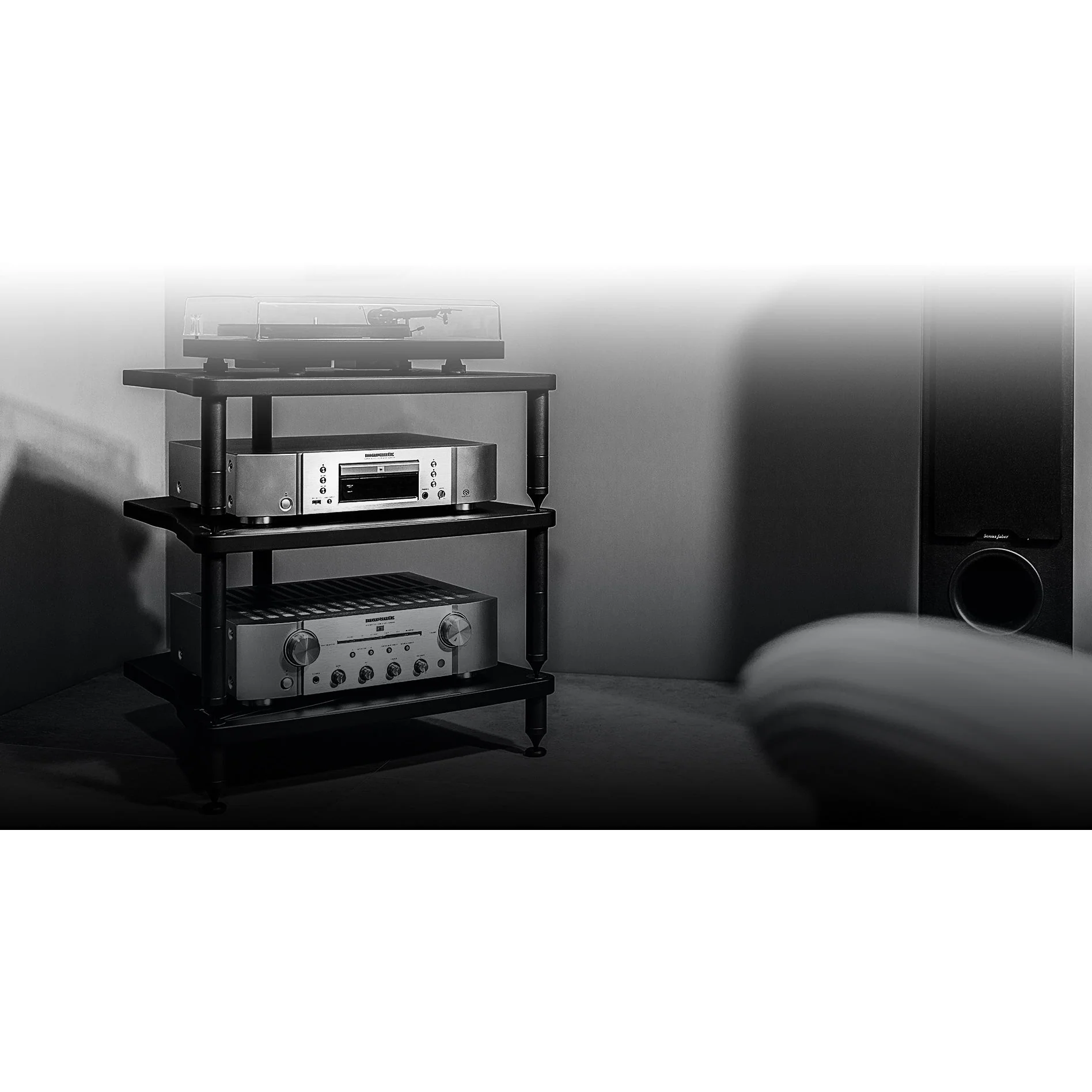 Bassocontinuo XL4 Lyra 2.1 4 Leg Audio Rack - Image 10