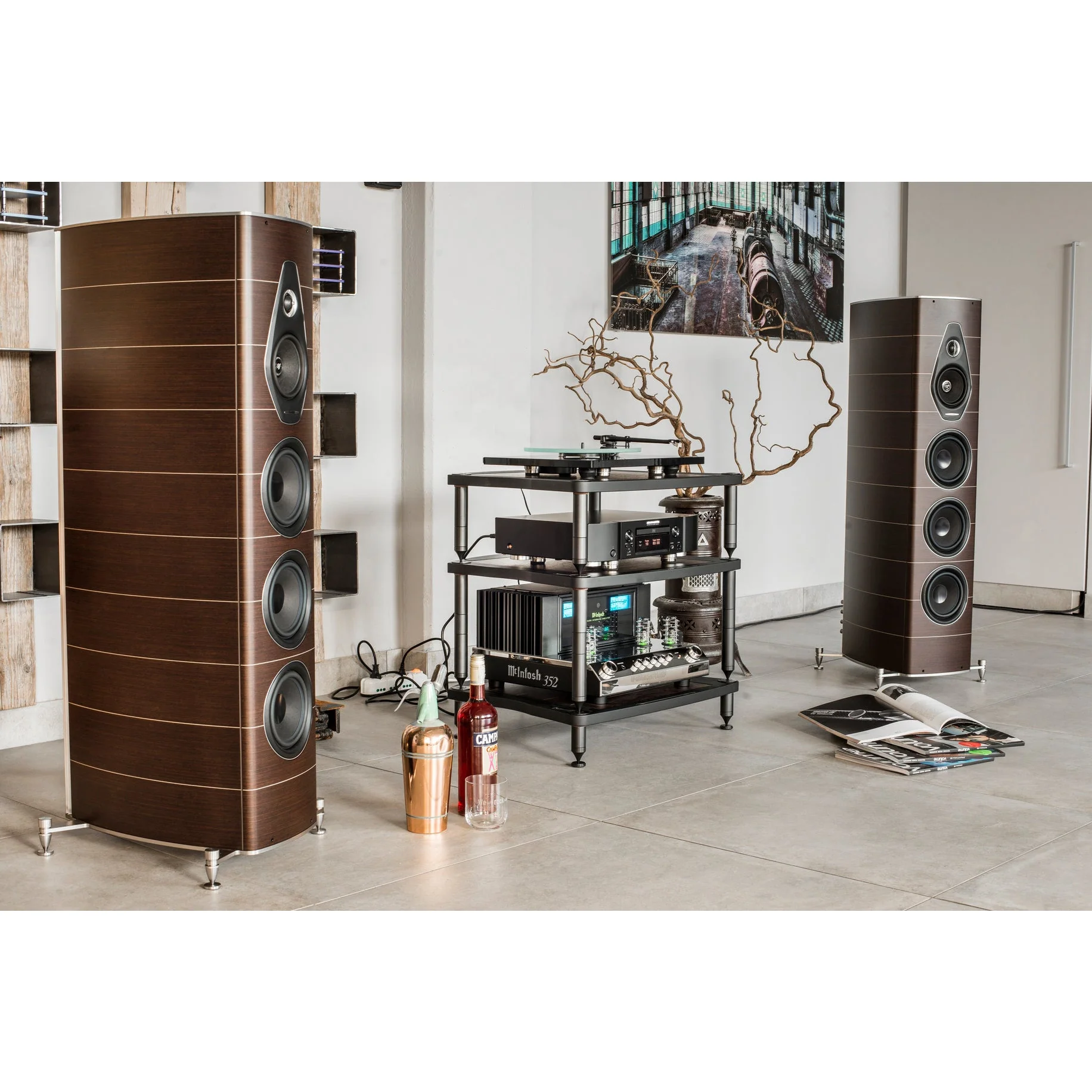 Bassocontinuo XL4 Lyra 2.1 4 Leg Audio Rack - Image 14