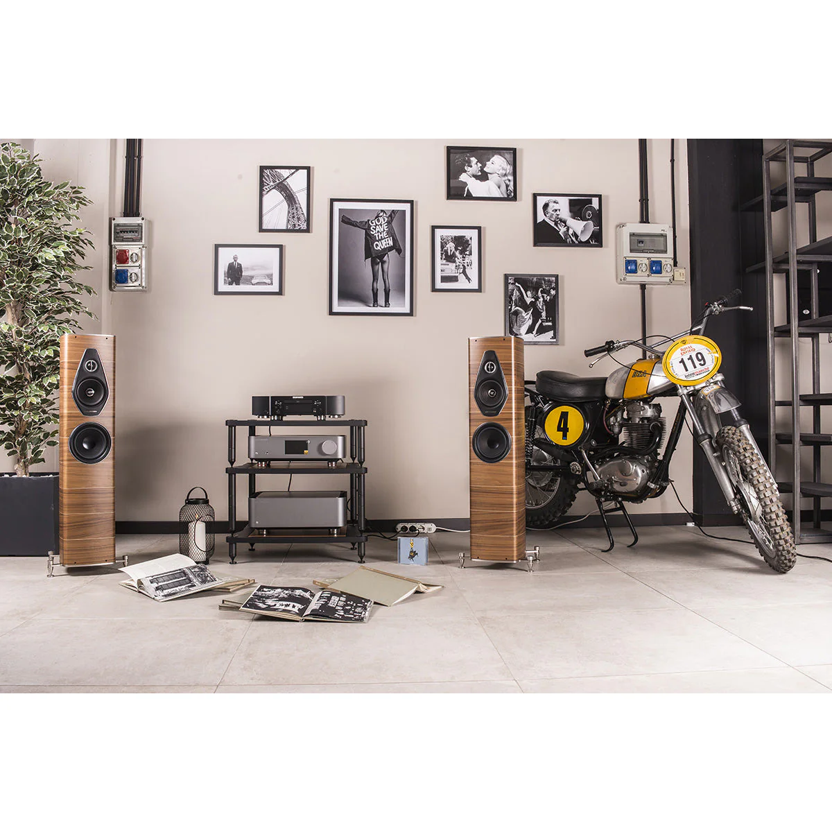 Bassocontinuo XL4 Lyra 2.1 4 Leg Audio Rack - Image 3