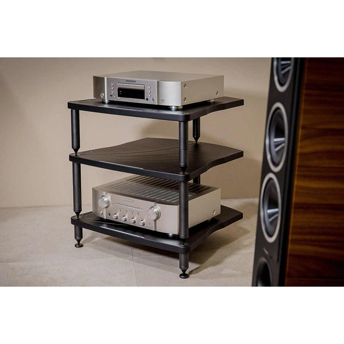 Bassocontinuo XL4 Lyra 2.1 4 Leg Audio Rack - Image 4