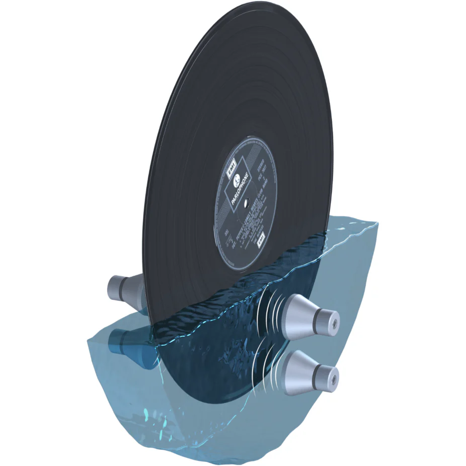 Degritter Mark II Ultrasonic Vinyl / Record Cleaner - Anodized Black - Image 3