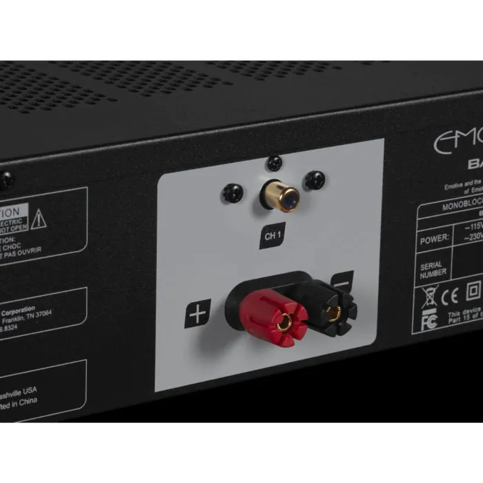 Emotiva BasX A1 Power Amplifier - Image 3