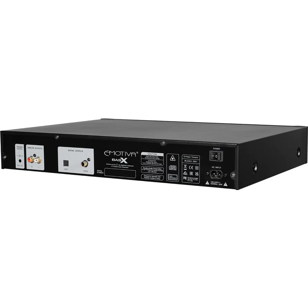 Emotiva BasX CD1 CD Transport - Image 4