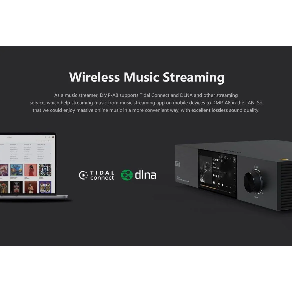 Eversolo DMP-A8 Streaming DAC/PRE Amplifier - Image 5
