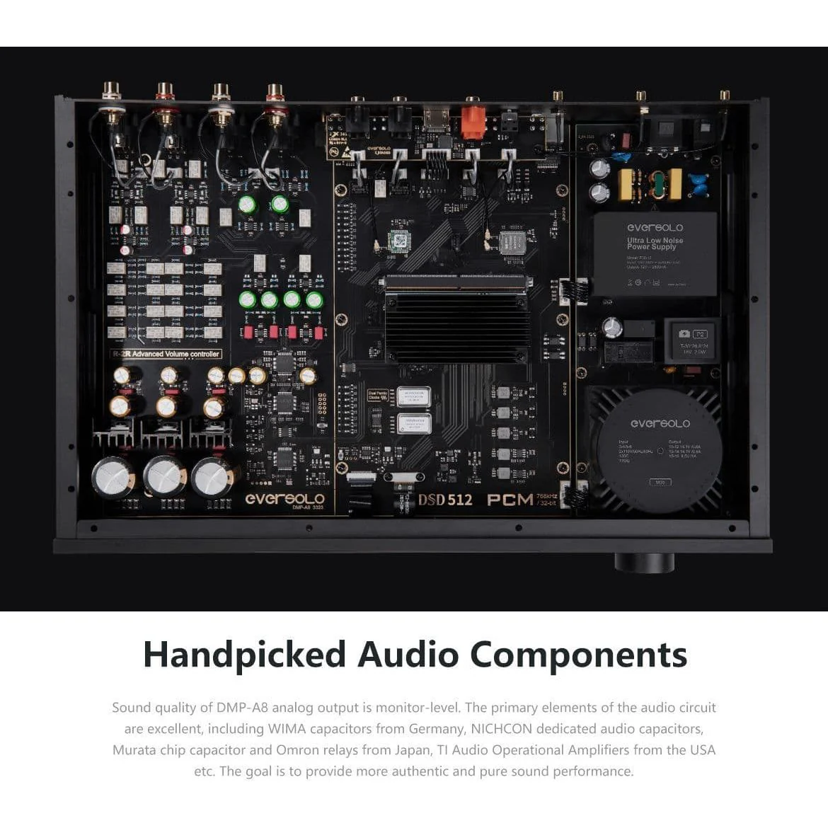 Eversolo DMP-A8 Streaming DAC/PRE Amplifier - Image 6