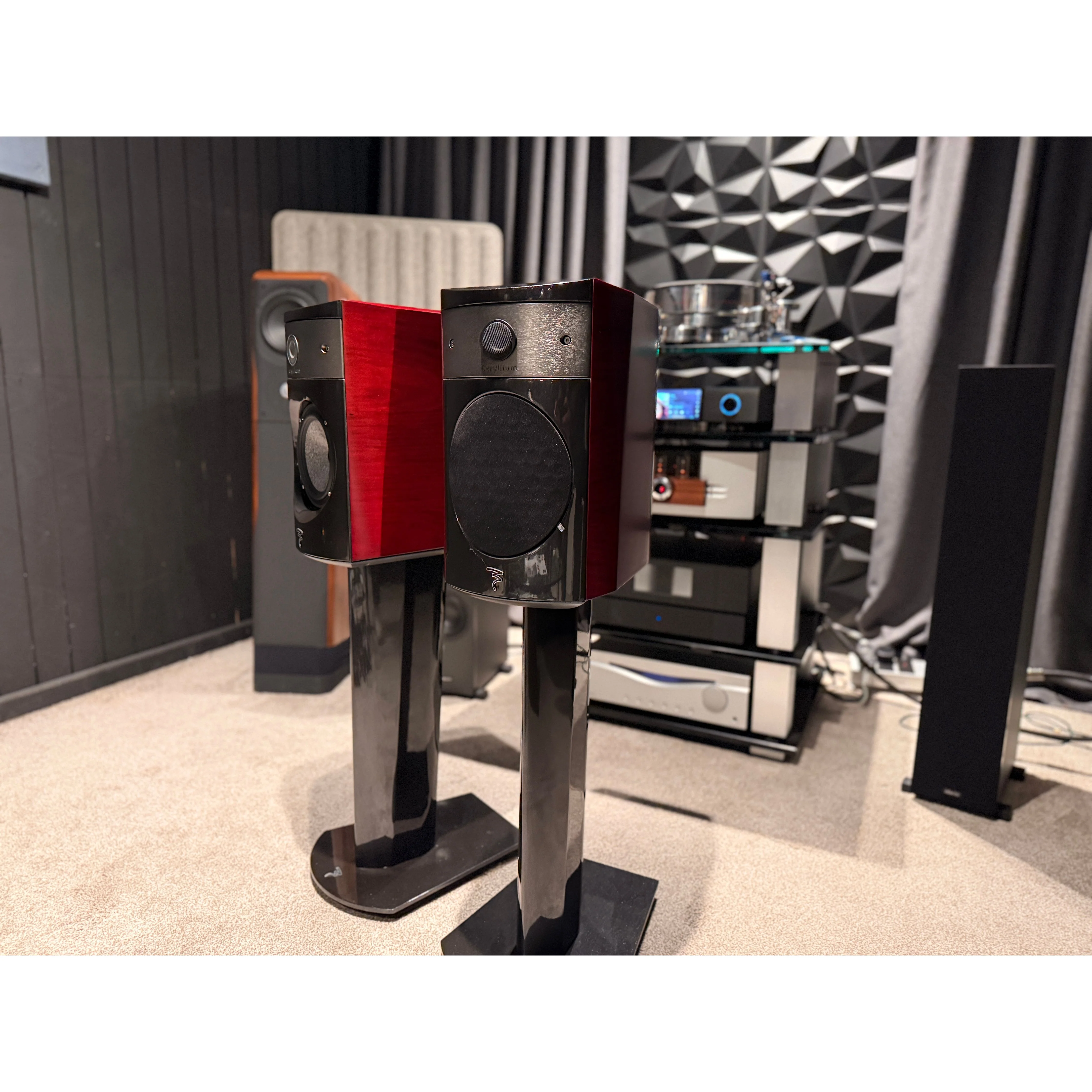 Focal 1007 BE Standmount Speakers and Matching Stands (USED) - Image 4