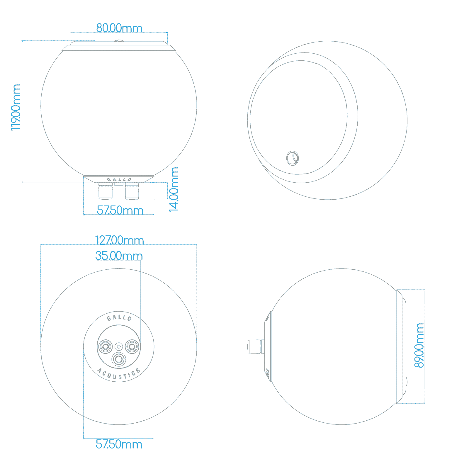 Gallo Acoustics A'Diva SE Single Speaker - Image 6