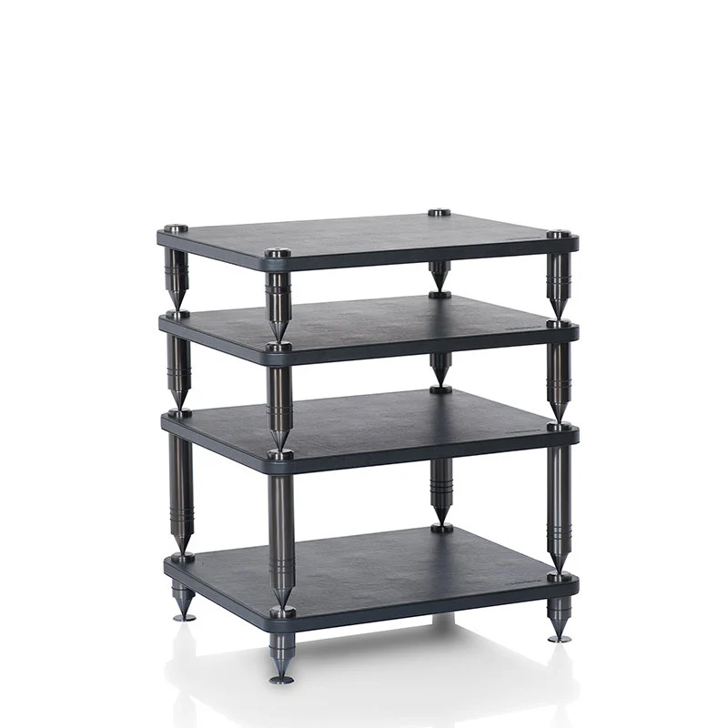 Norstone Como Leather 4 Tier HiFi Rack