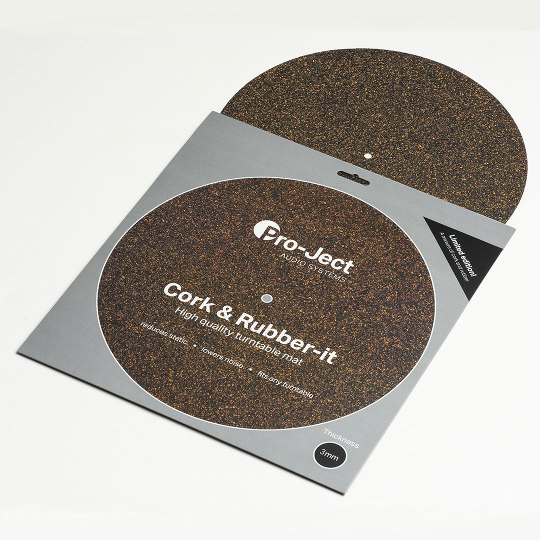 Pro-Ject Cork & Rubber It Turntable Mat - Image 5