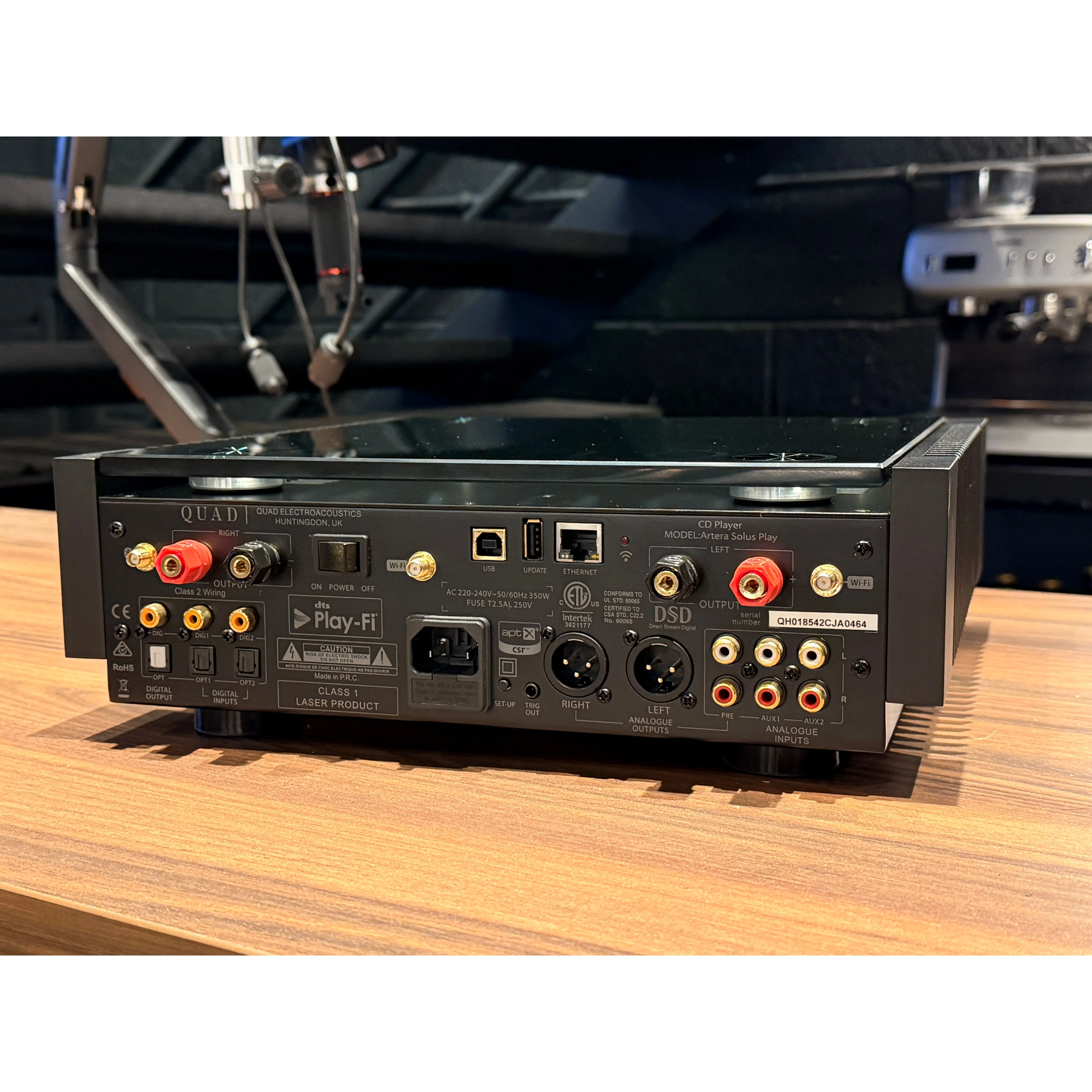 Quad Artera Solus Play Integrated Amplifier (Open Box) - Image 3