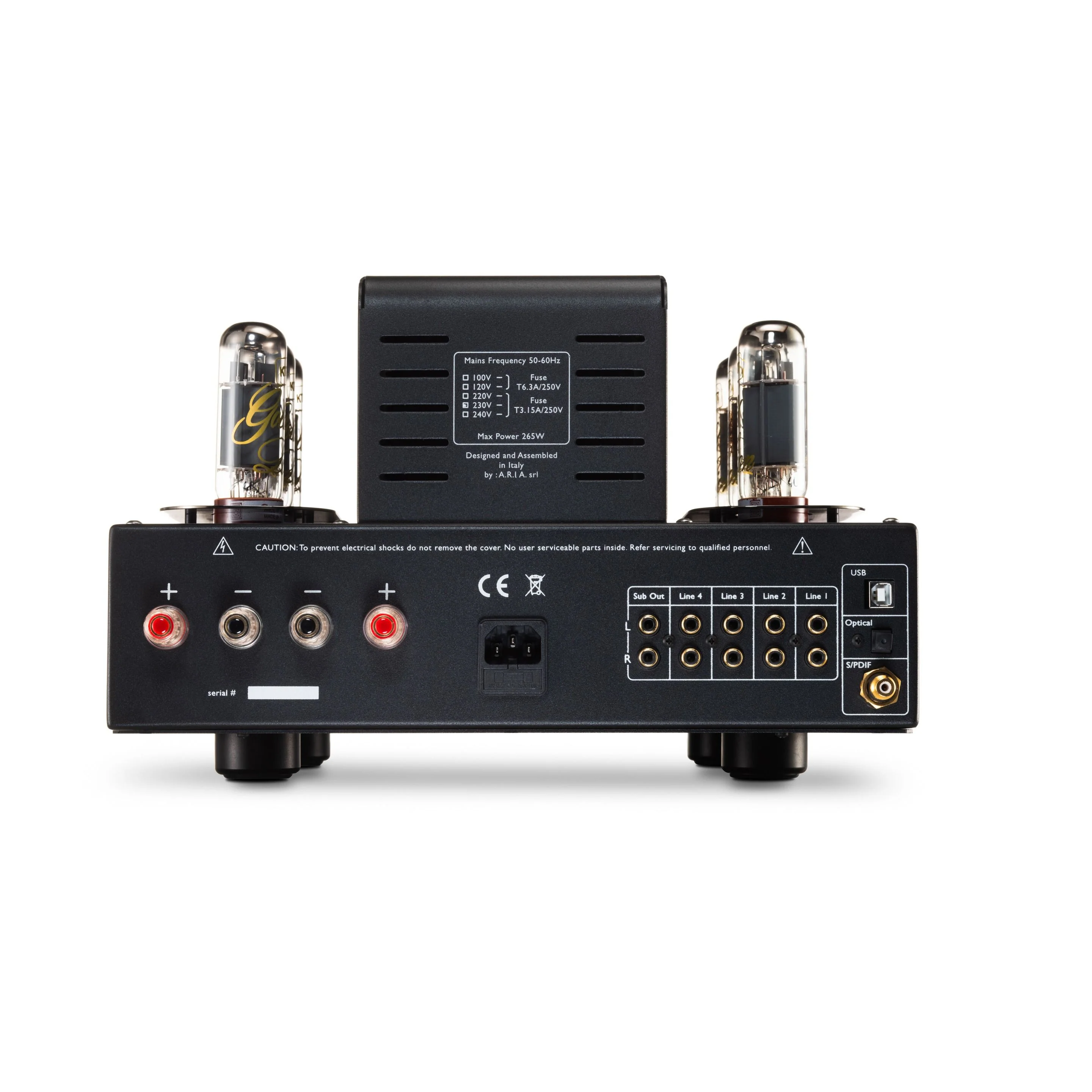 Unison Research S6 Black Edition Valve Amplifier - Image 4