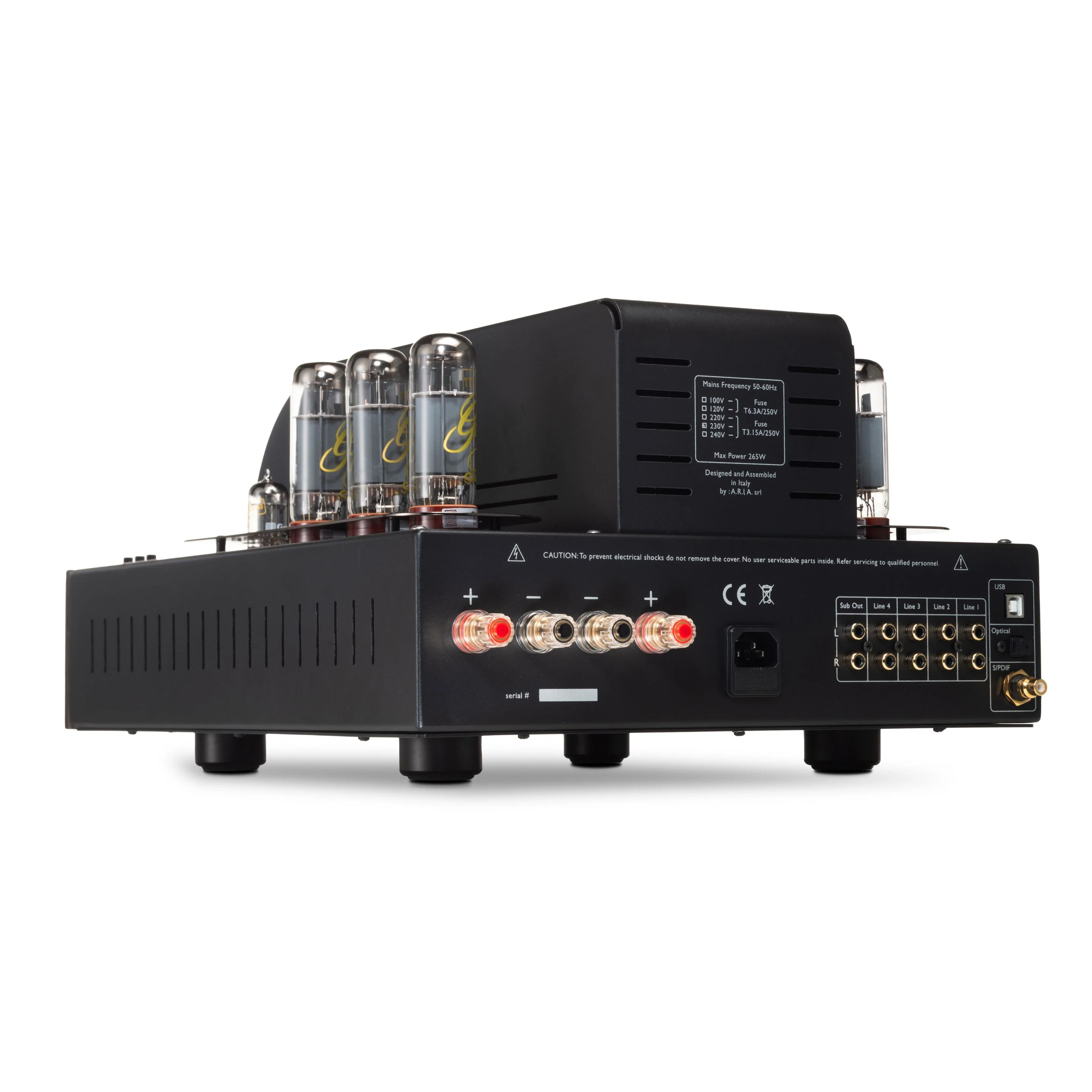 Unison Research S6 Black Edition Valve Amplifier - Image 5