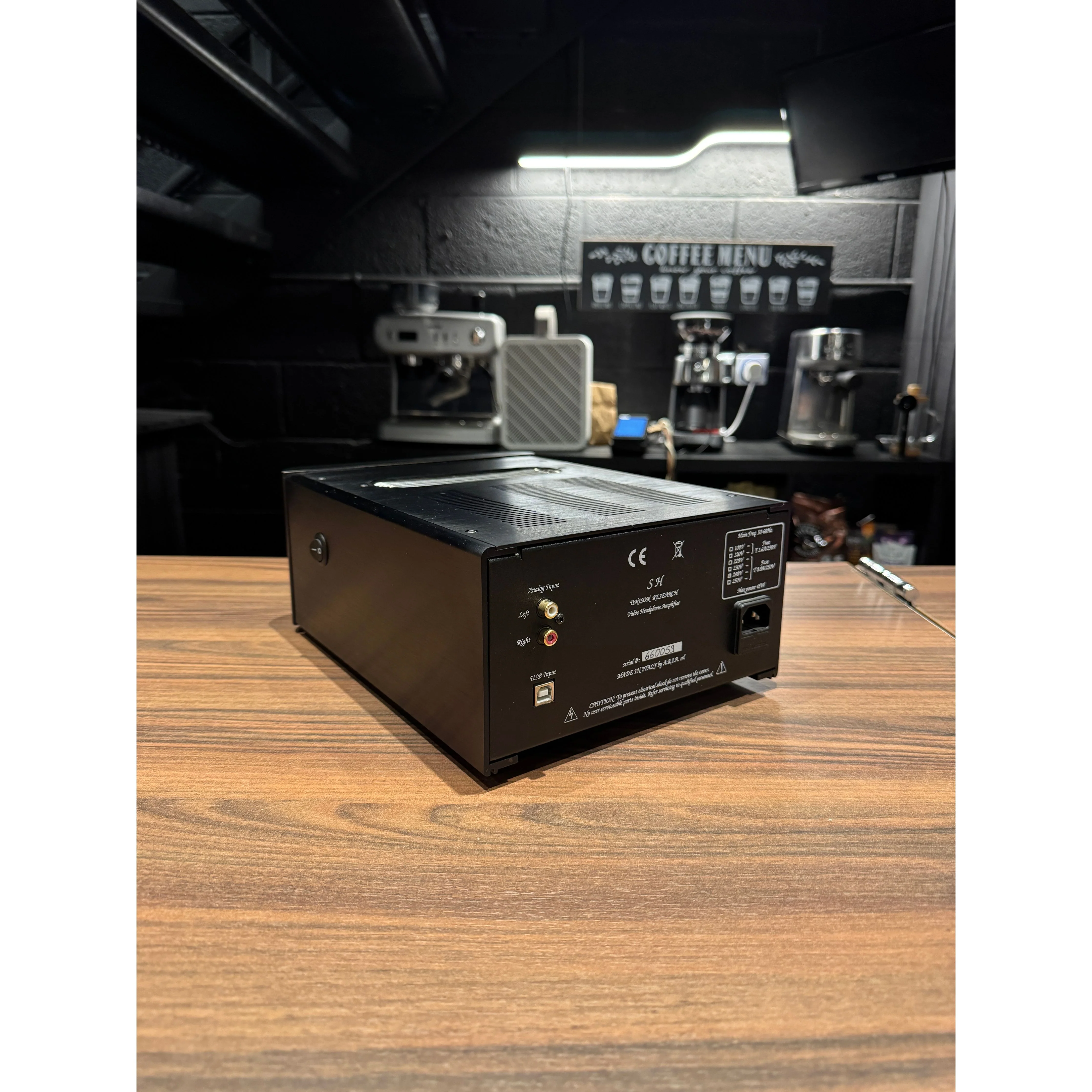 Unison Research SH Headphone Amplifier (USED) - Image 3