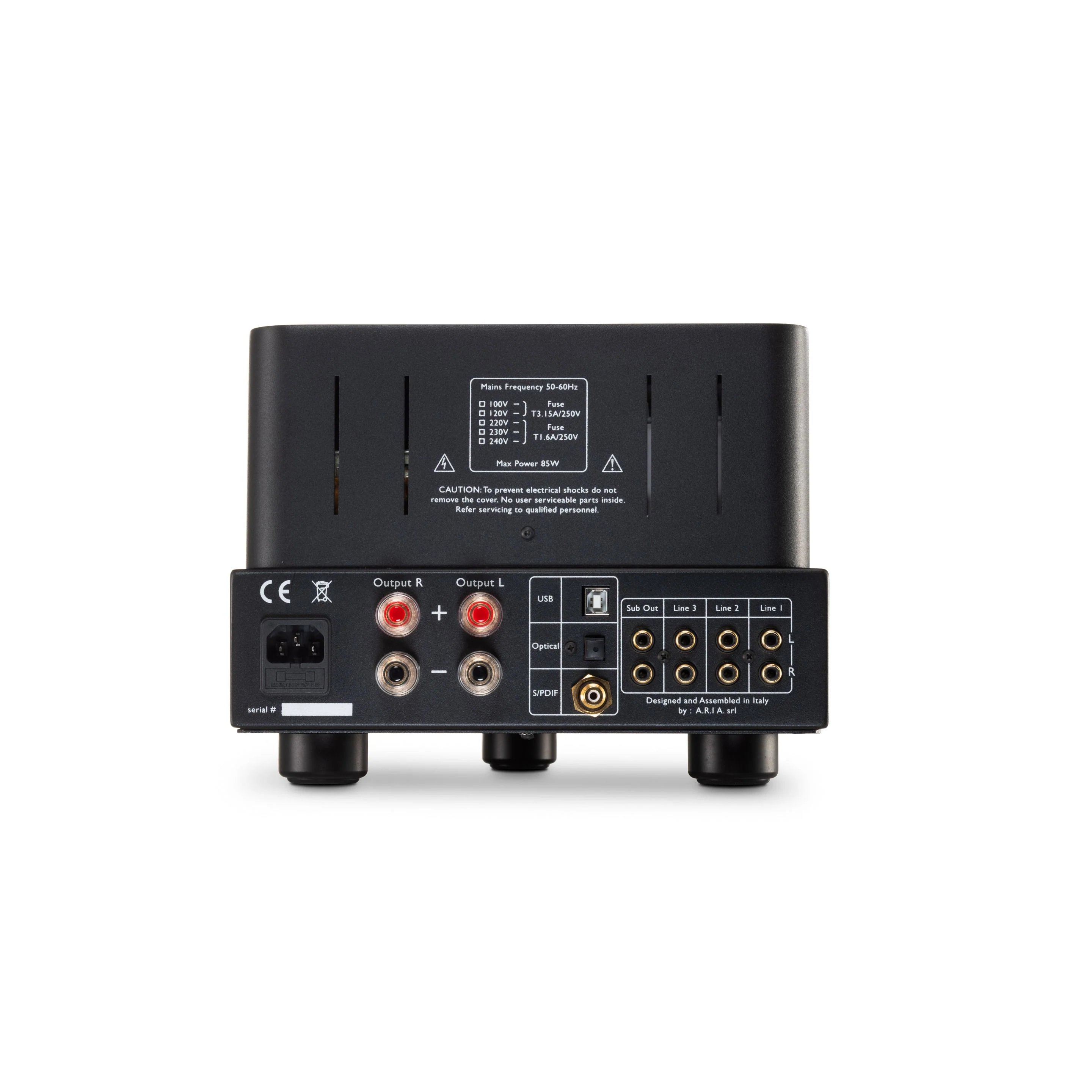 Unison Research Simply Italy Black Edition Valve Amplifier - Image 4