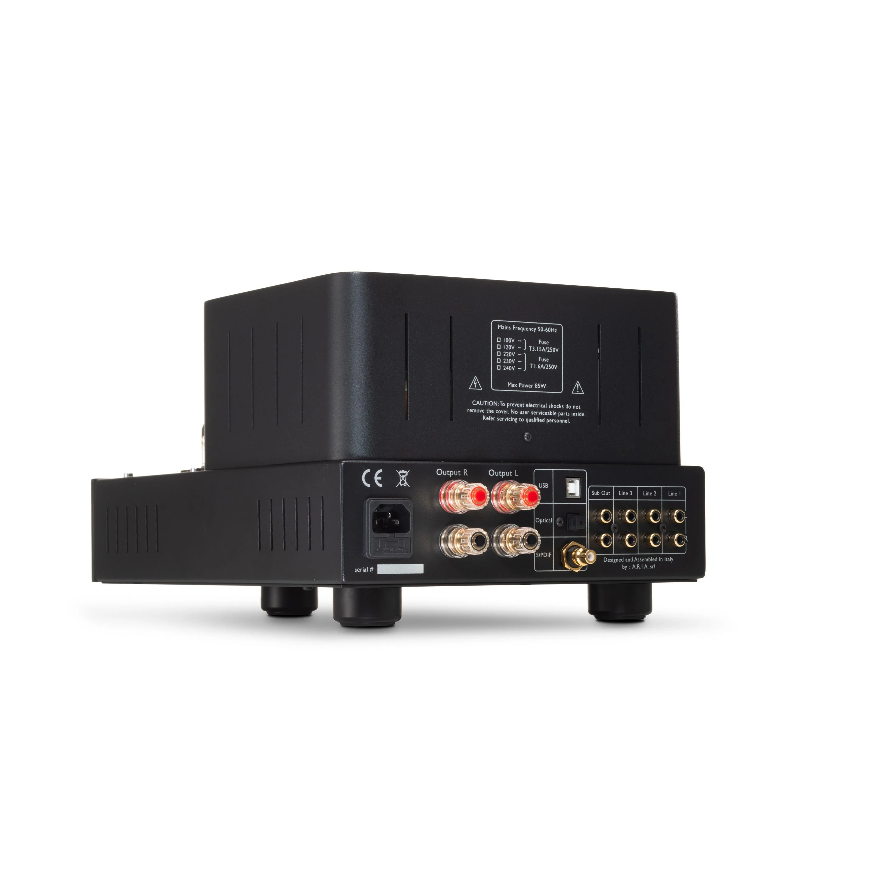 Unison Research Simply Italy Black Edition Valve Amplifier - Image 5