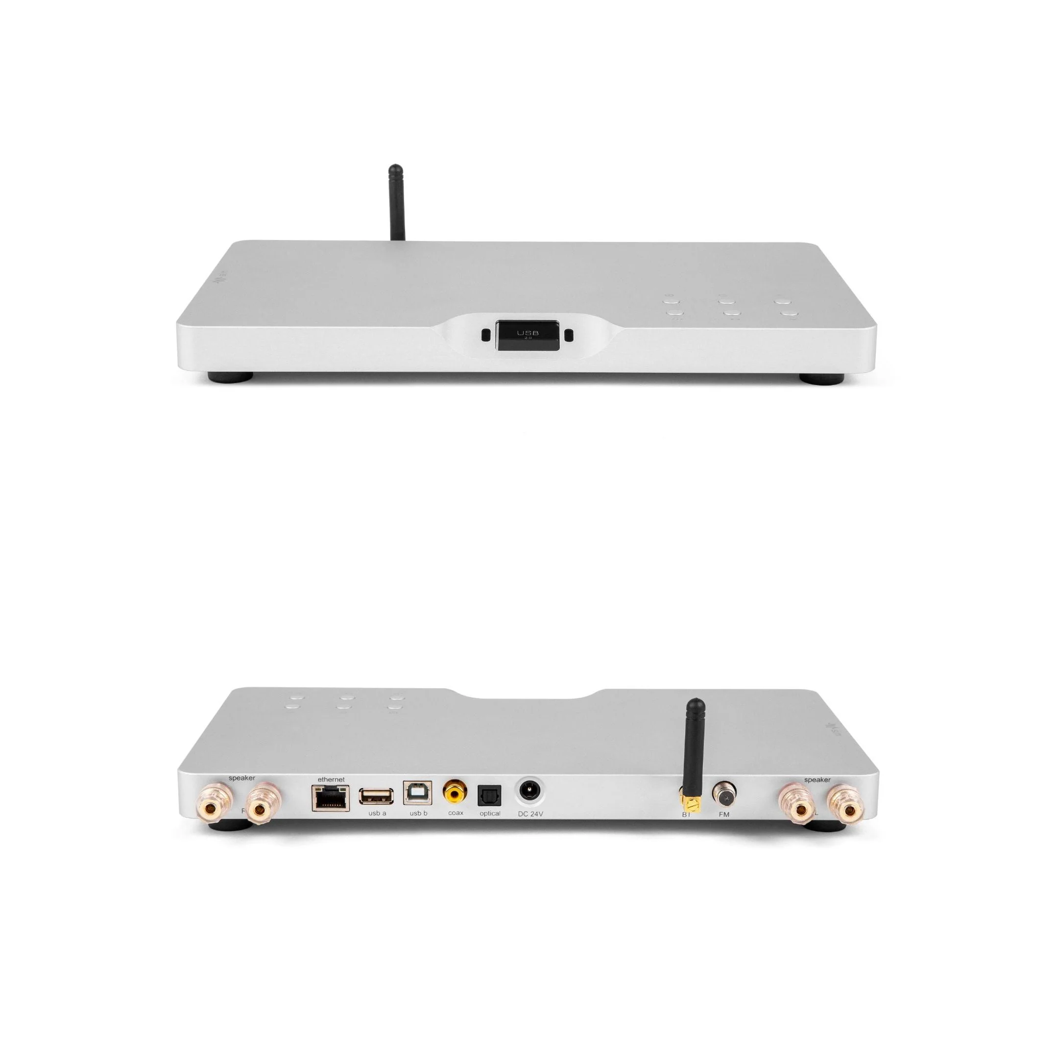 Waversa Systems WSlim LITE 2.0 Streaming Integrated Amplifier with Streamer - Image 4